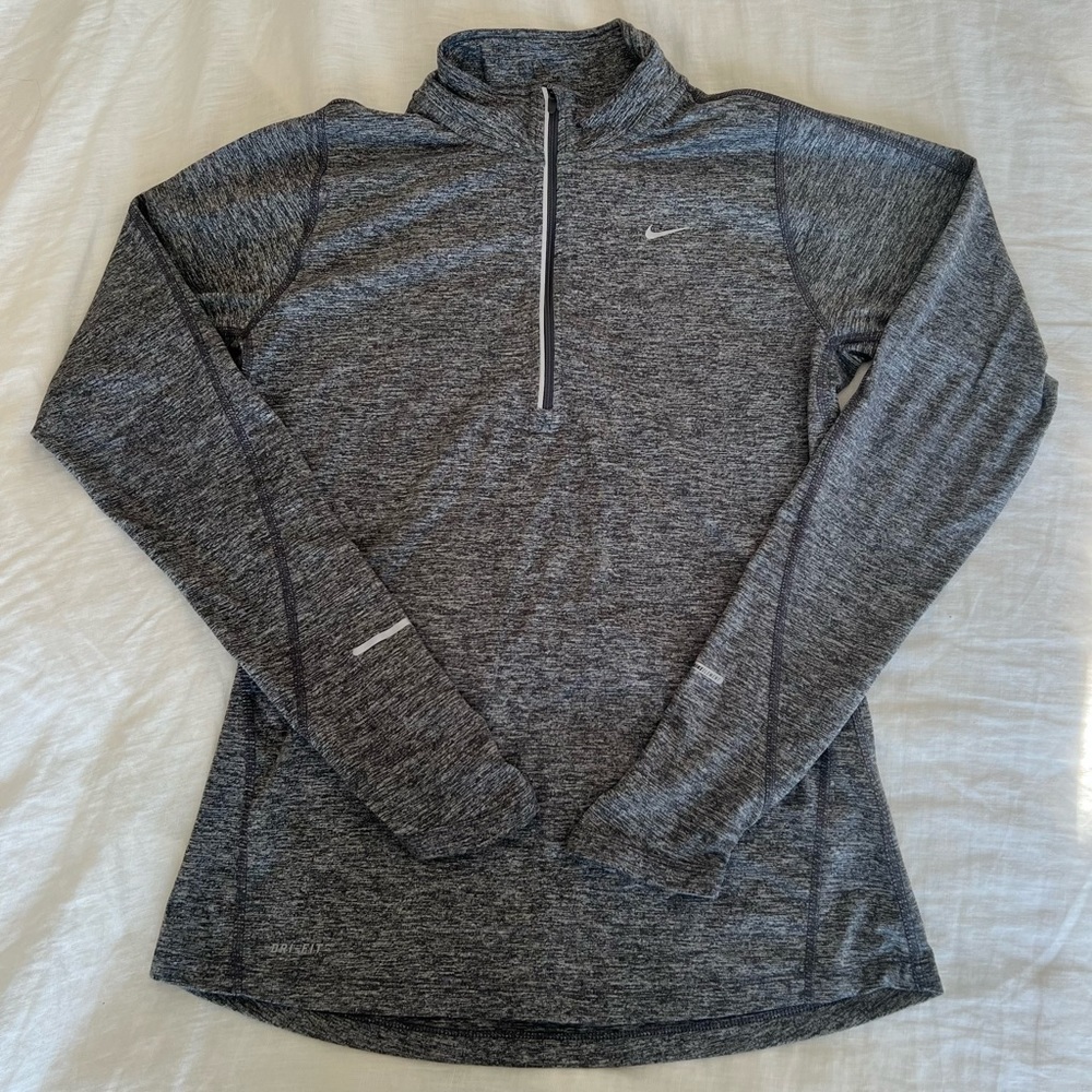 nike dri fit zip up